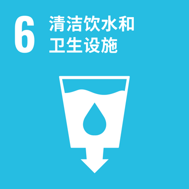 联合国可持续发展目标 6 官方图标